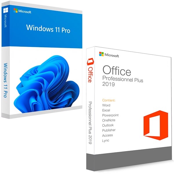 Windows 11 Professional + Office 2019 Professional Plus